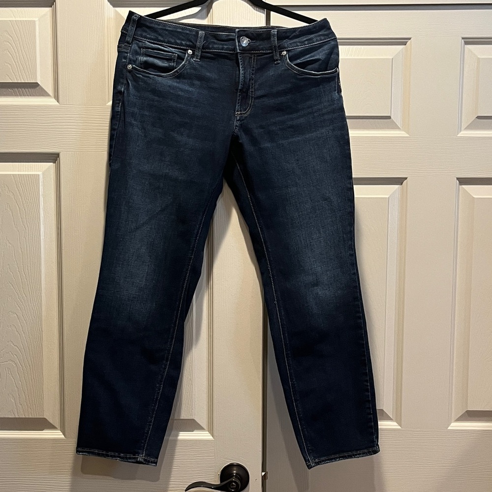 Silver Britt jeans women’s 12 inseam 29. dark blue